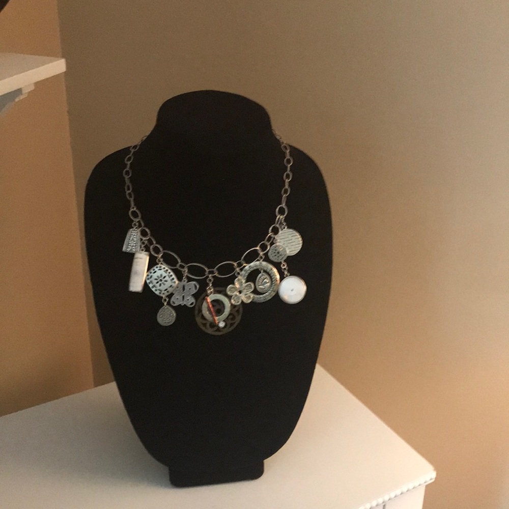 Silpada sterling charmed necklace